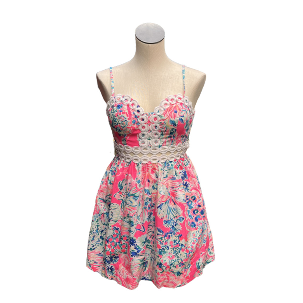Lilly Pulitzer Strap Sundress - Hard to find pattern - NWOT - Picture 3 of 8